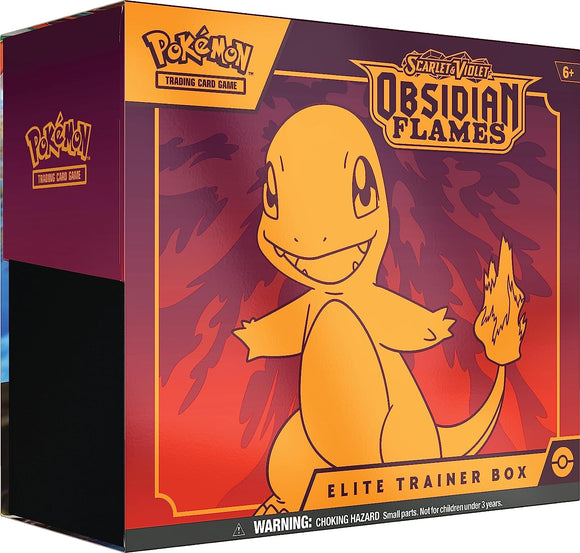 Pokémon TCG: Scarlet & Violet-Obsidian Flames  Elite Trainer Box