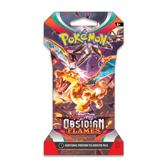 Pokémon TCG: Scarlet & Violet-Obsidian Flames Sleeved Booster Pack