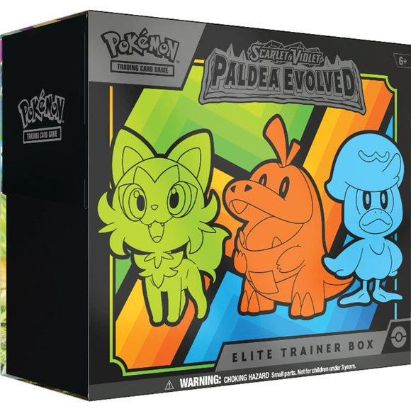 Pokémon Scarlet & Violet Paldea Evolved – Elite Trainer Box