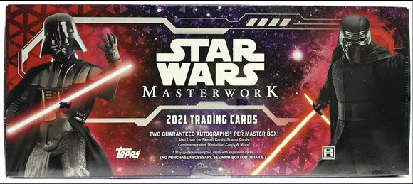 2021 Topps Star Wars Masterworks Hobby Box