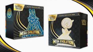 Mega Evolution Elite Trainer Box ( 1 of each)