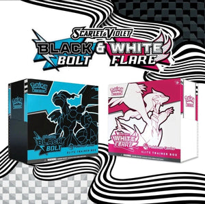 Black bolt and White flare ETB SET (1 of each)